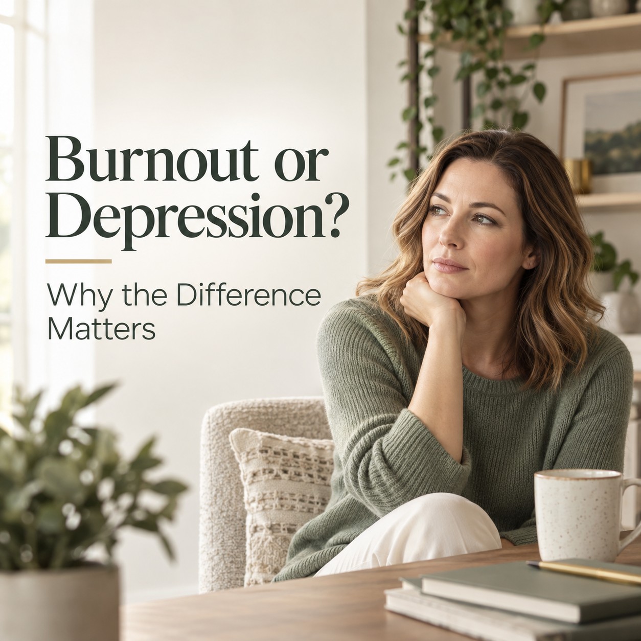 Burnout or Depression? Why the Difference Matters